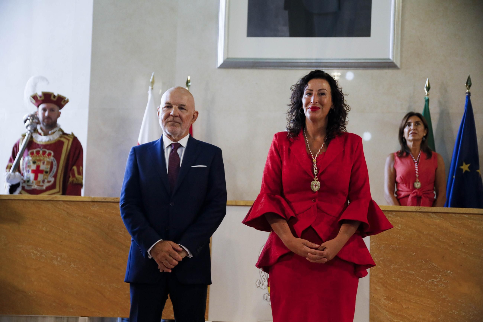 Las imágenes de los acto conmemorativo a los Coloraos