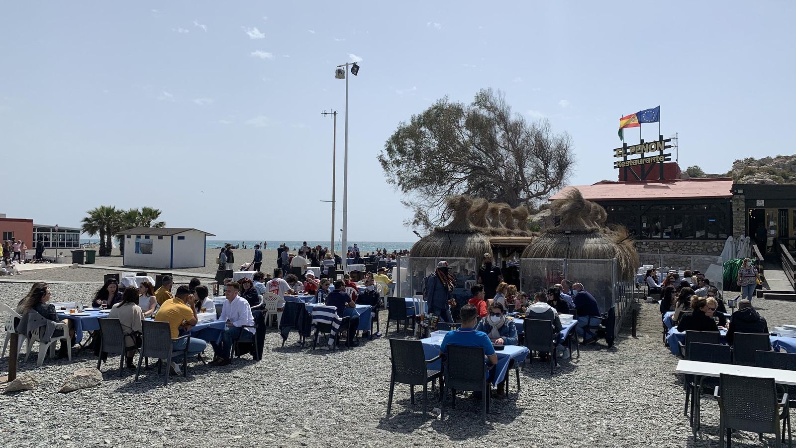 Un chiringuito de la Costa Tropical de Granada