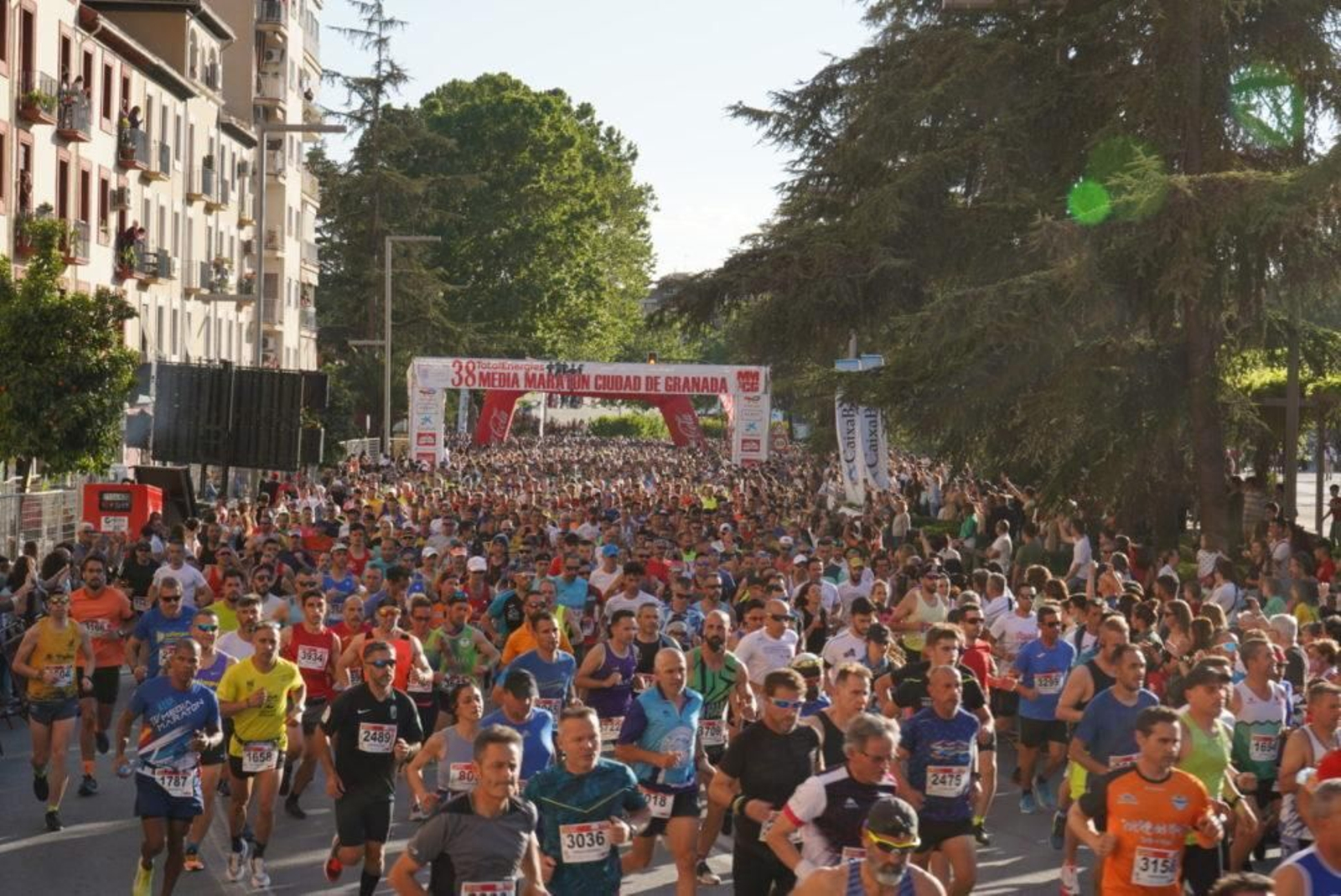 La Media Maratón de Granada, en imágenes