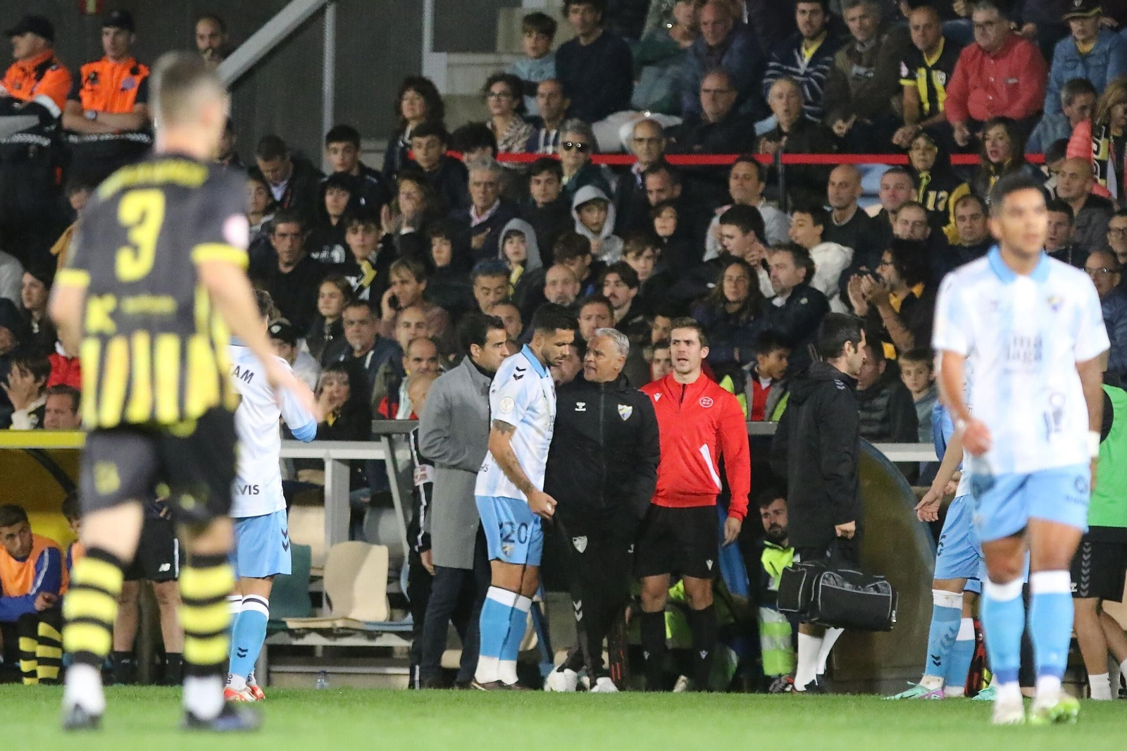 El paso de Sergio Pellicer por el Málaga CF, en fotos