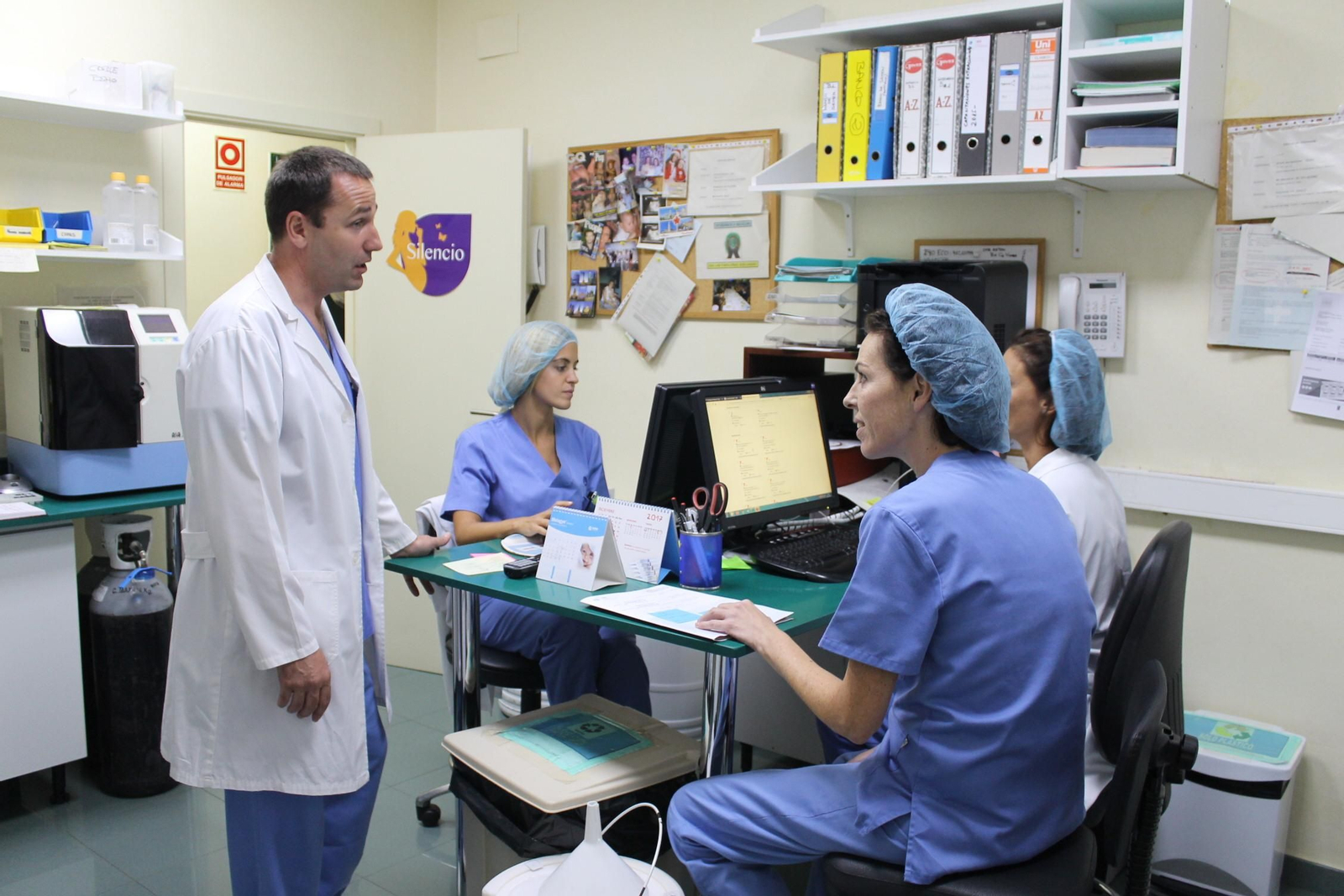 Profesionales del Centro Gutenberg.