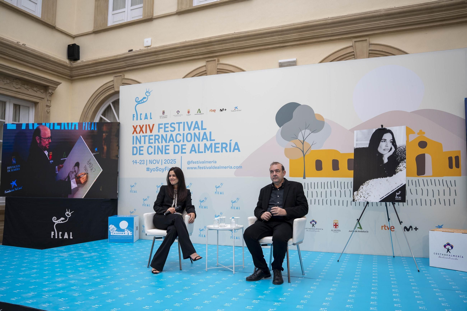 Las imágenes de Adriana Ugarte, Premio 'Almería, Tierra de Cine'