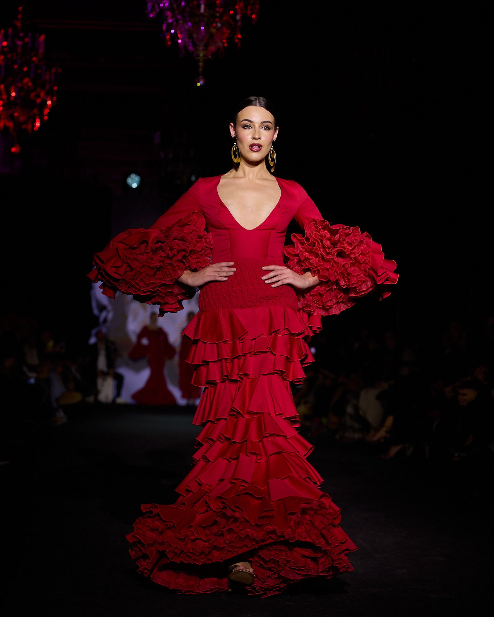 El desfile de Cátedra Internacional de Moda Flamenca Flamentex en We Love Flamenco 2026, todas las fotos