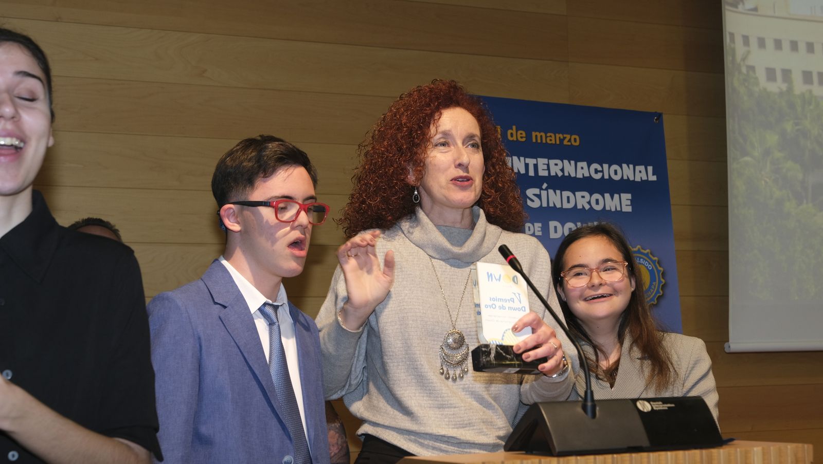 Imágenes de la entrega de los Down de Oro de Almería