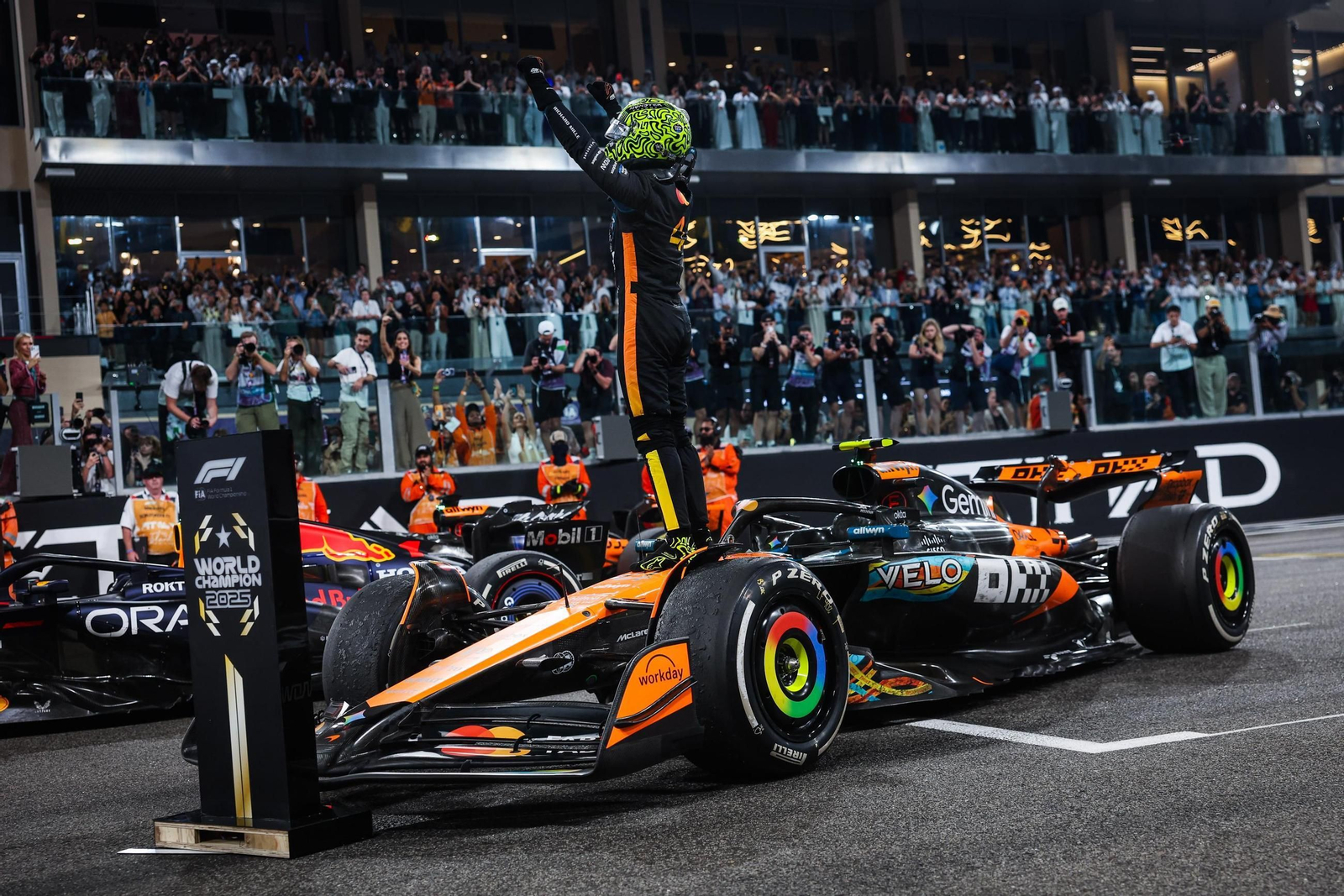 Las fotos del título mundial de Lando Norris en la Fórmula 1