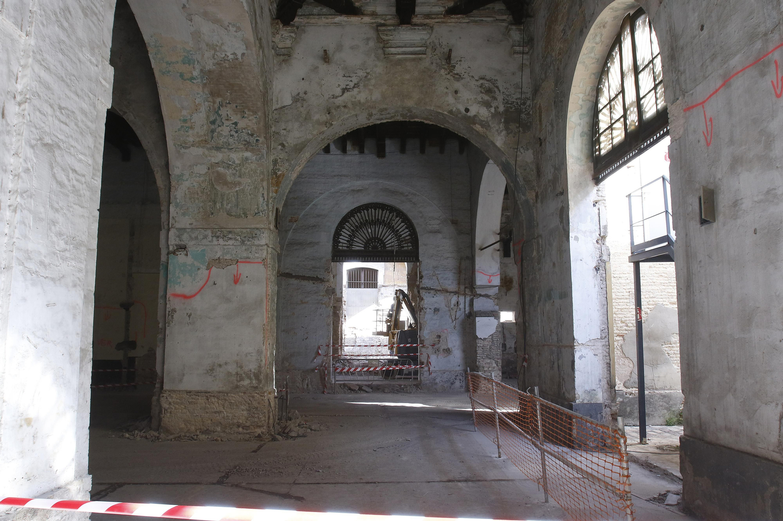 Estado de las obras de la Fábrica de Artillería