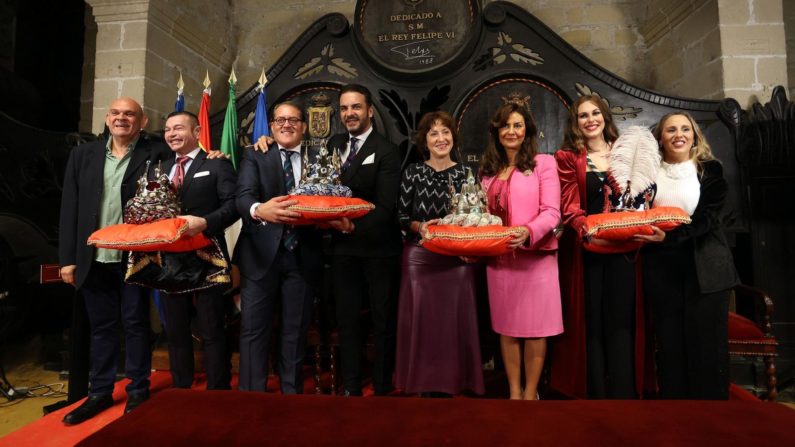 Imágenes de la presentación de los Reyes Magos de Jerez 2025