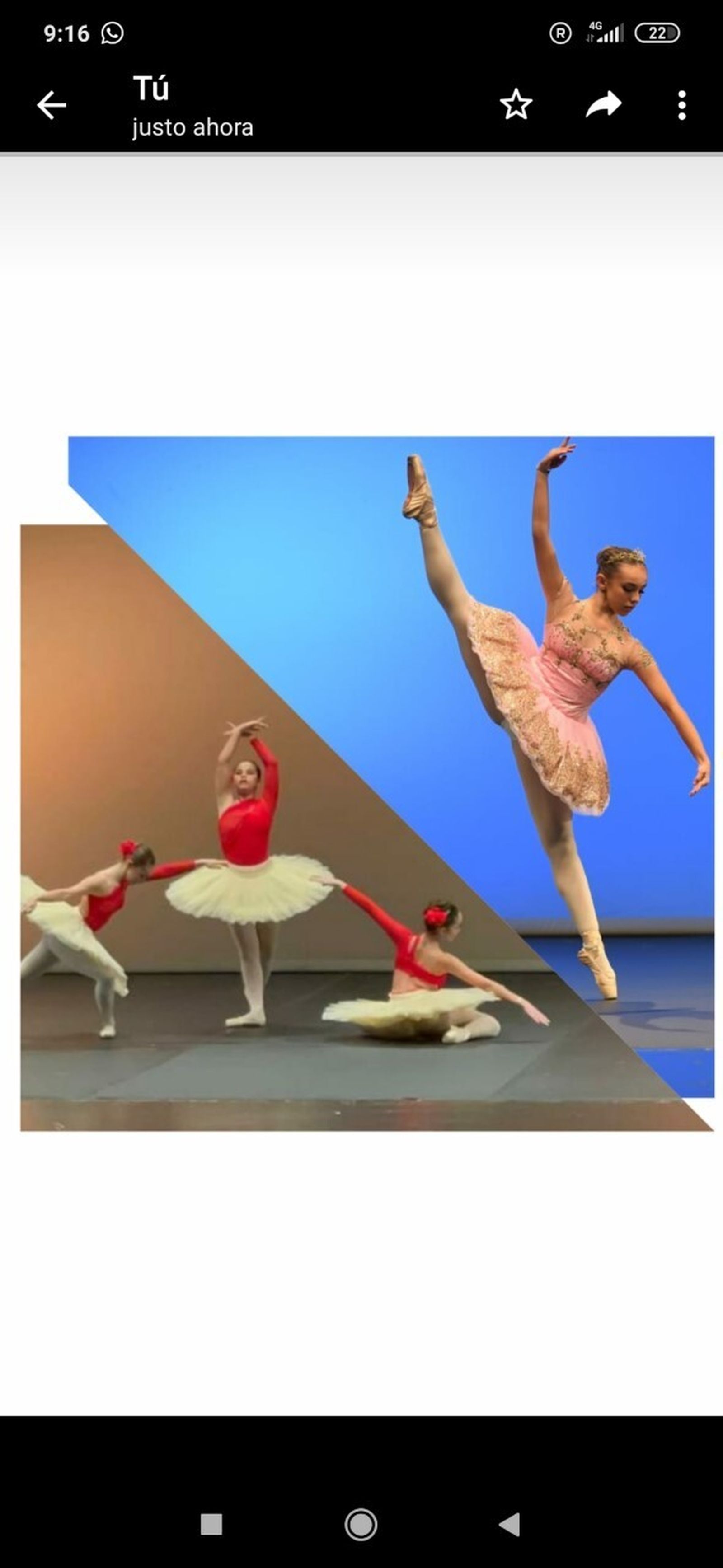 Participantes de Ro Ballet en el concurso portugués.