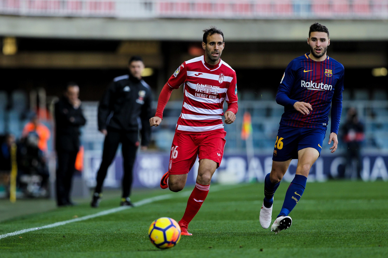 Las imágenes del Barcelona B-Granada