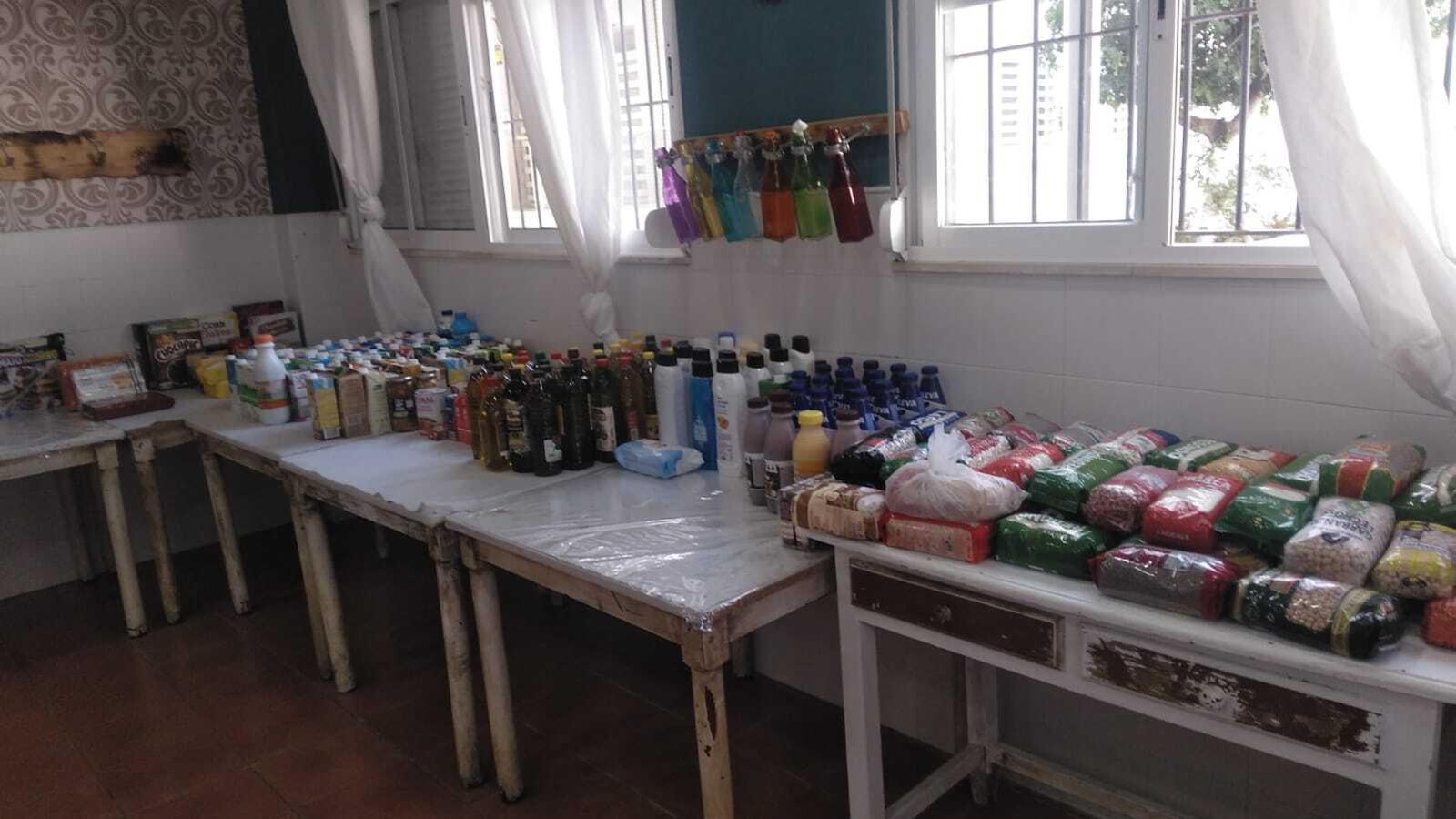 Imagen de los productos conseguidos en el centro.