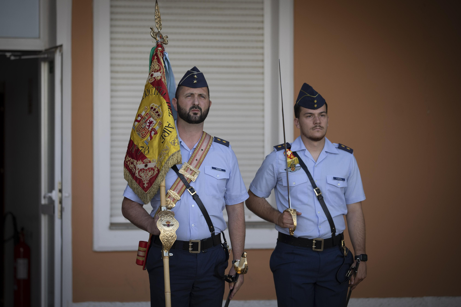 Así ha sido la toma de posesión como jefe de la Base Aérea de Armilla del coronel Miguel Durán Gálvez