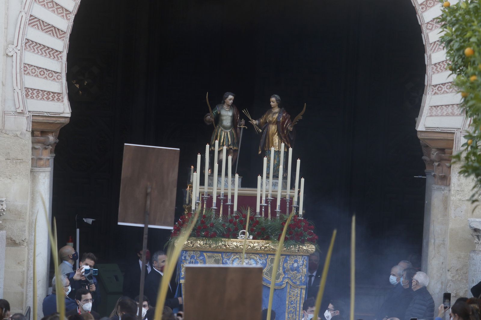 La salida a la calle de los patrones de Córdoba San Acisclo y Santa Victoria, en imágenes