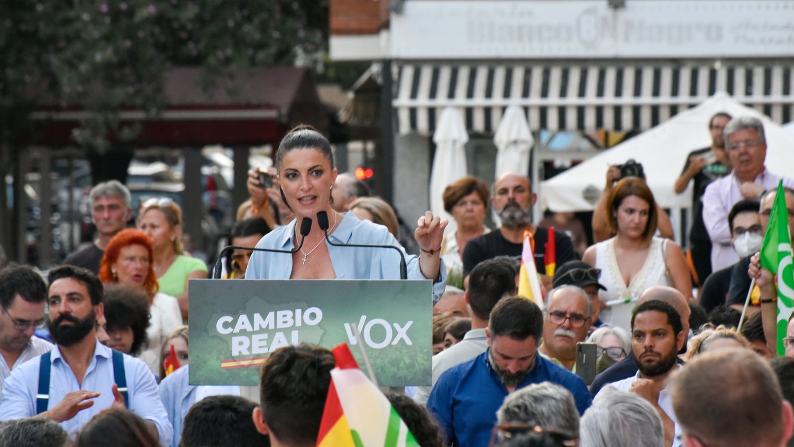 Las fotos del mitin de Vox en Algeciras