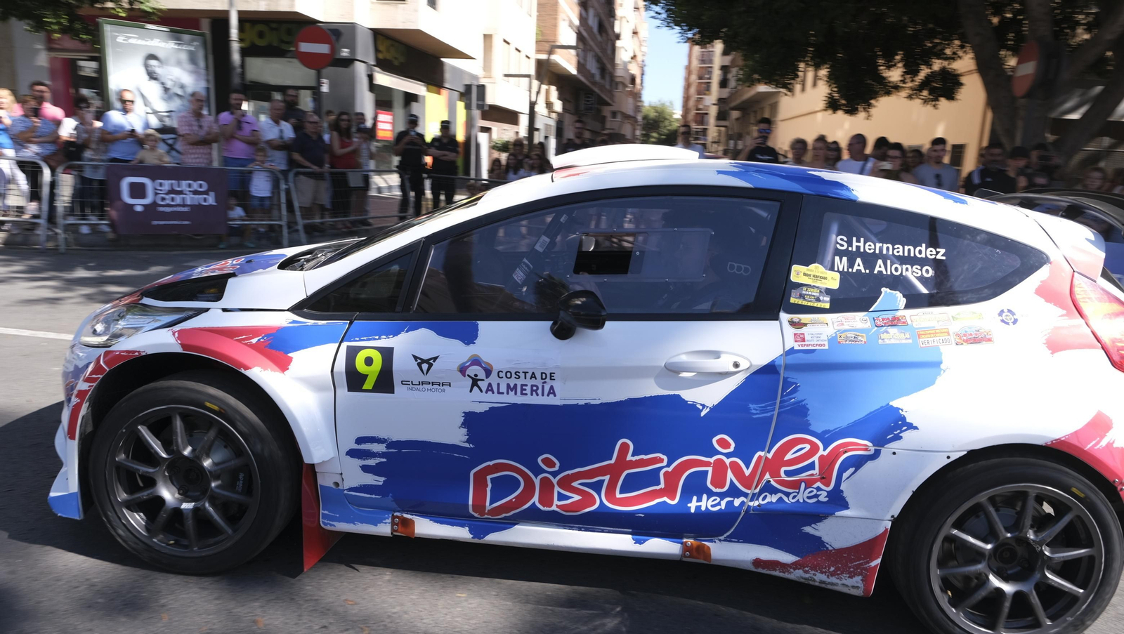 Imágenes de la salida del Rallye Costa de Almería