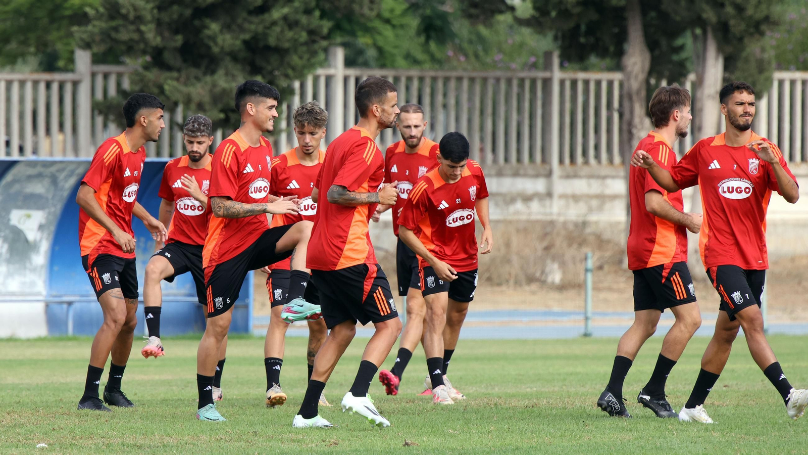 Imágenes del entrenamiento del Xerez CD en el 'Pepe Ravelo' de Chapín