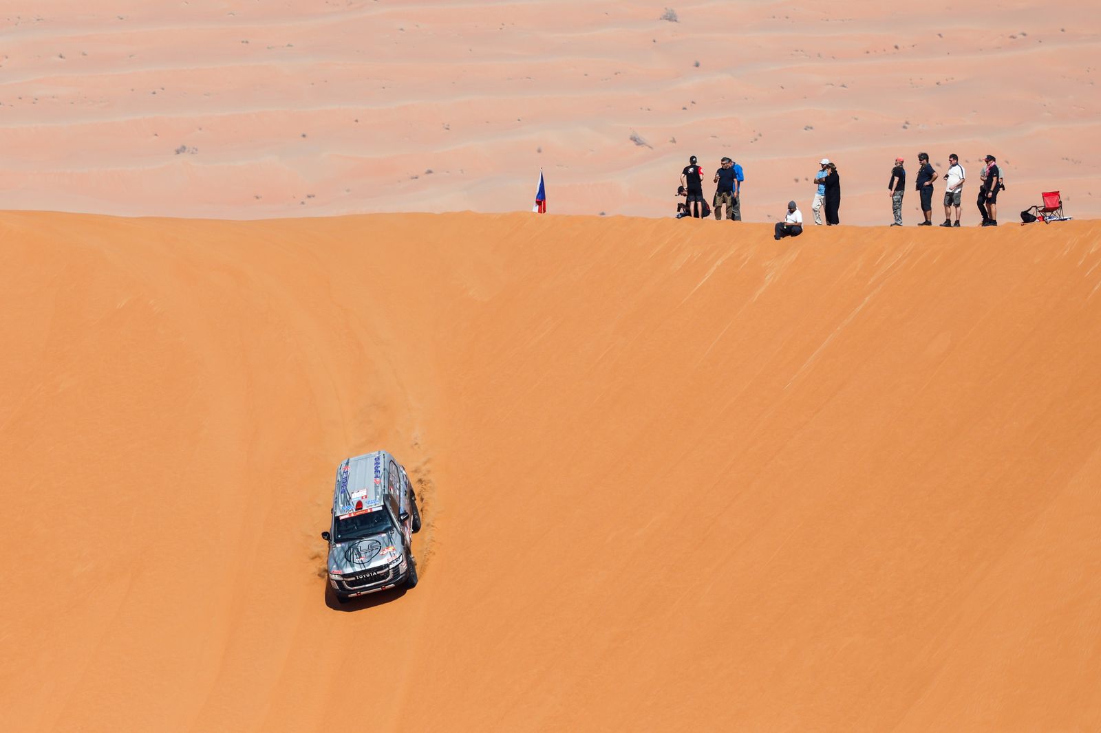 Las mejores fotos del Dakar por las dunas