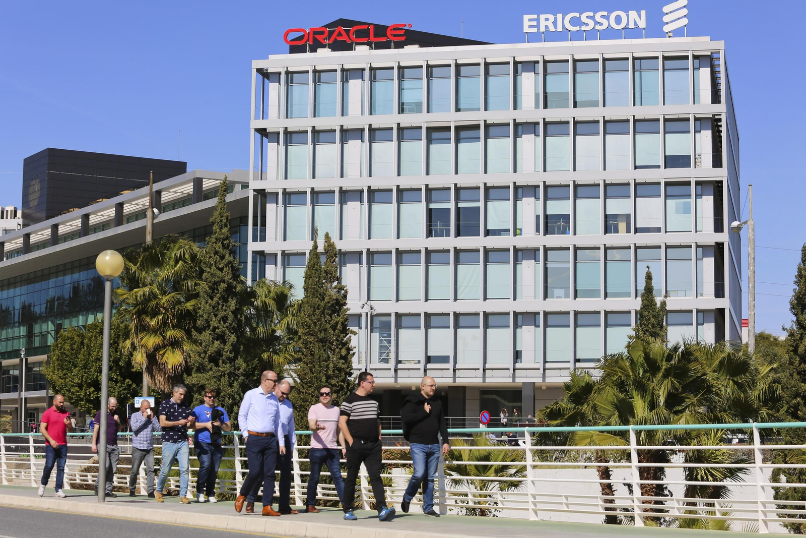 Edificio de Ericson, en el PTA de Málaga.