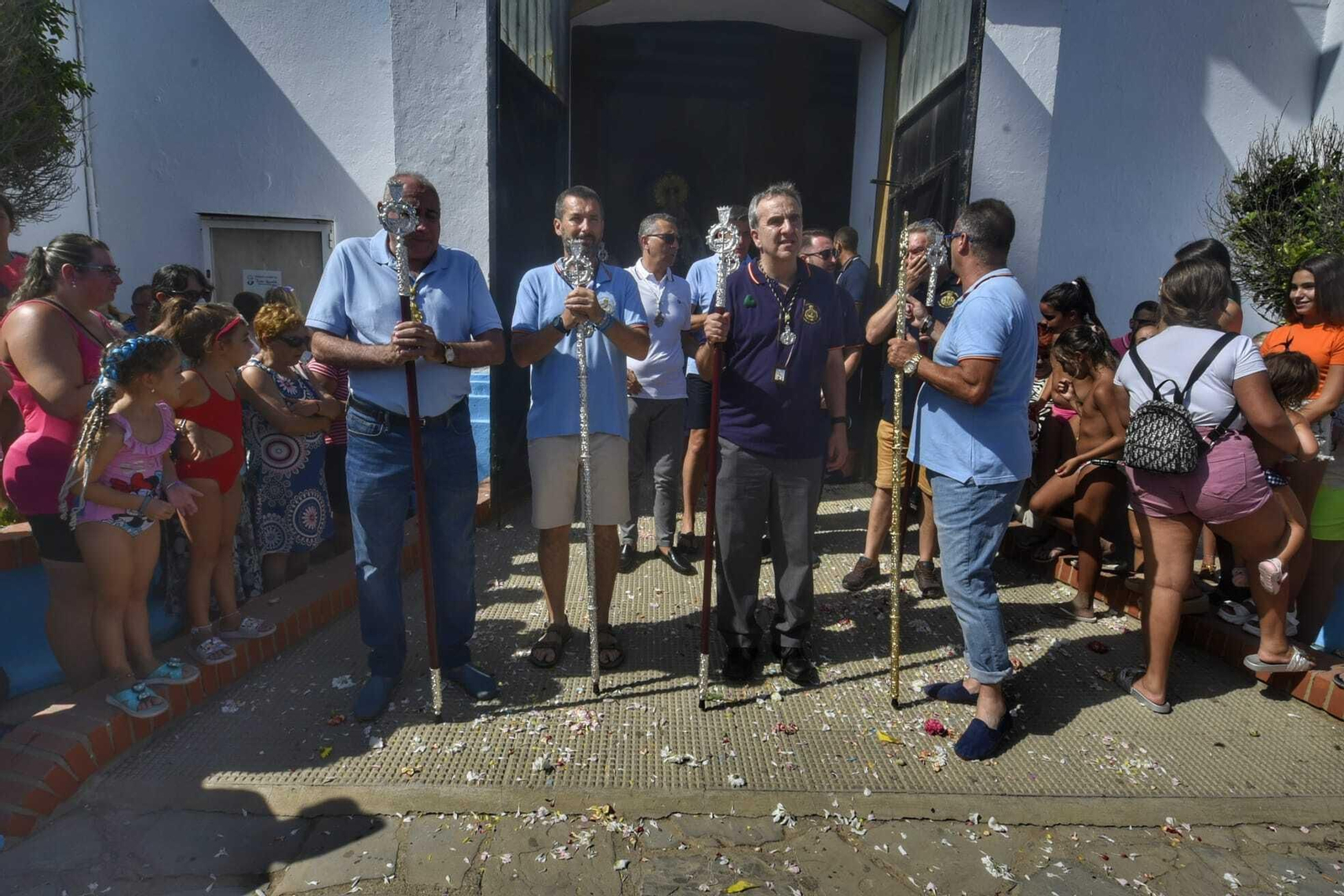 Las fotos de la procesión de la Virgen del Carmen en La Línea