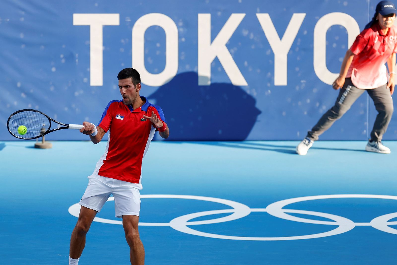 Las fotos del Davidovich-Djokovic