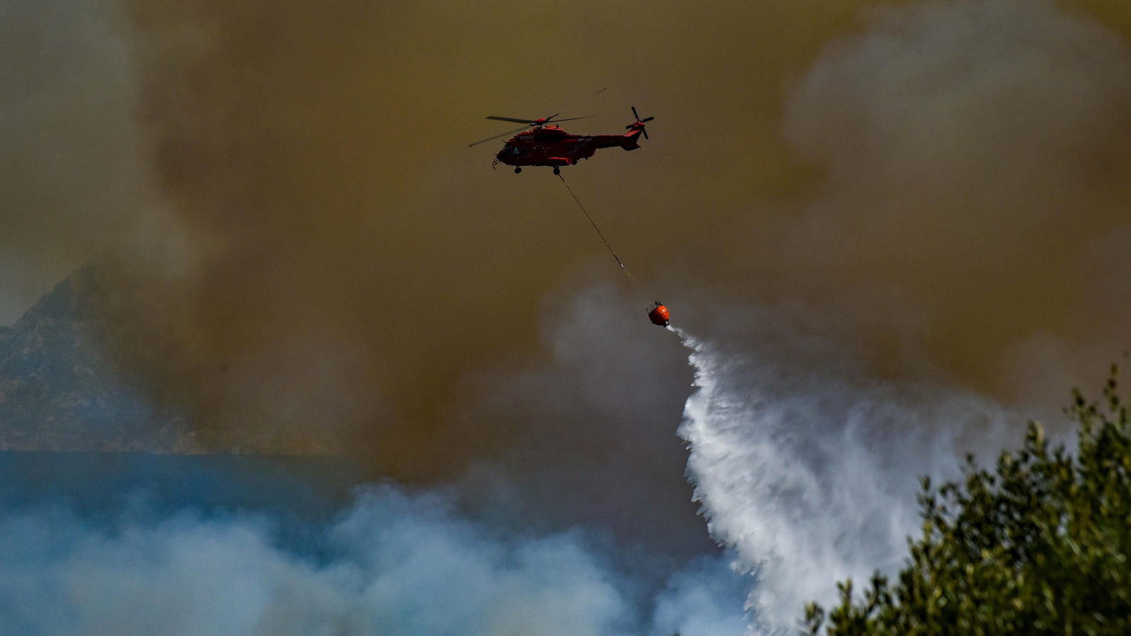 Las fotos del incendio en El Cuartón