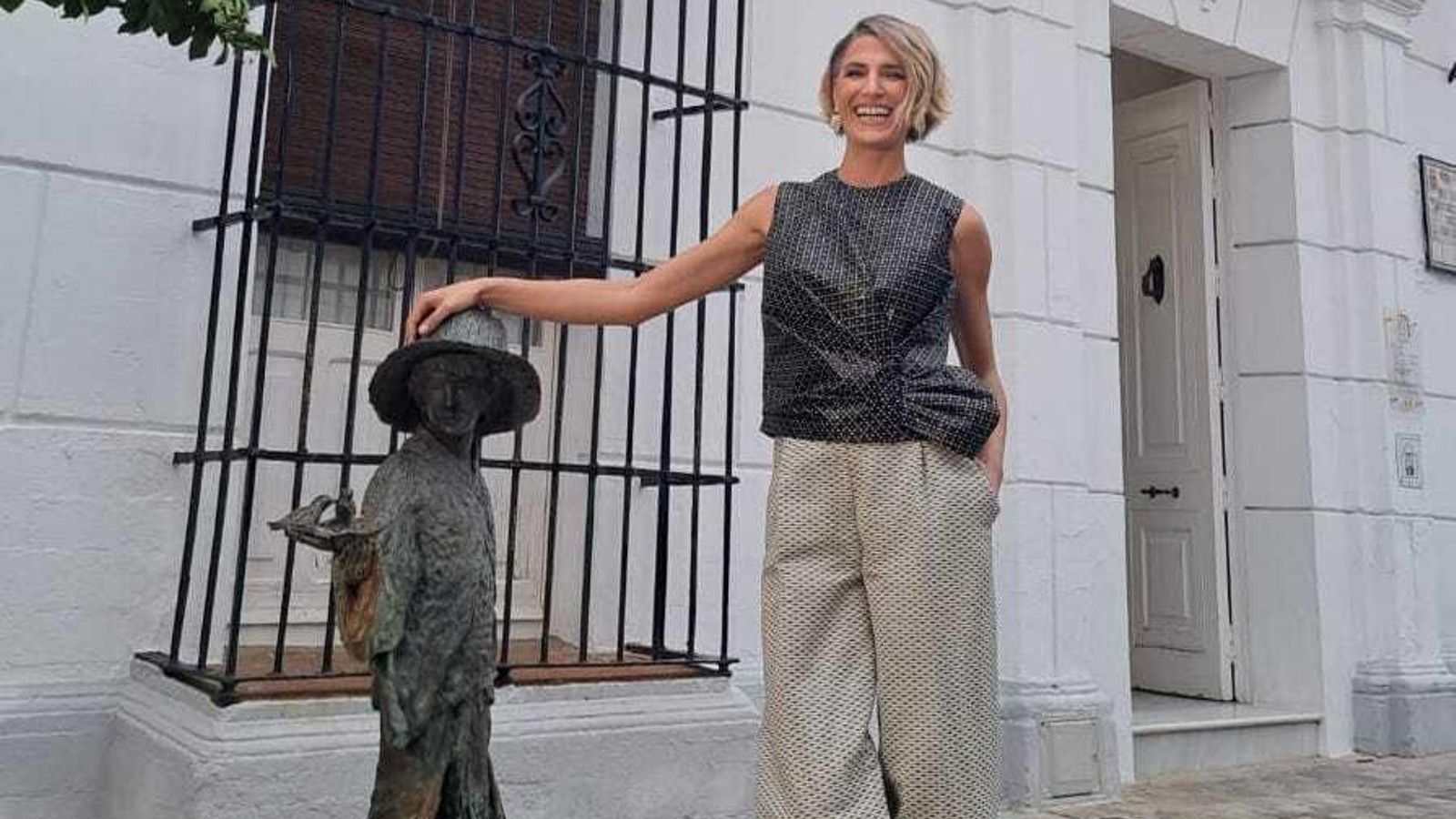 Laura Sánchez en la Casa Natal de Juan Ramón Jiménez | Ayuntamiento de Moguer