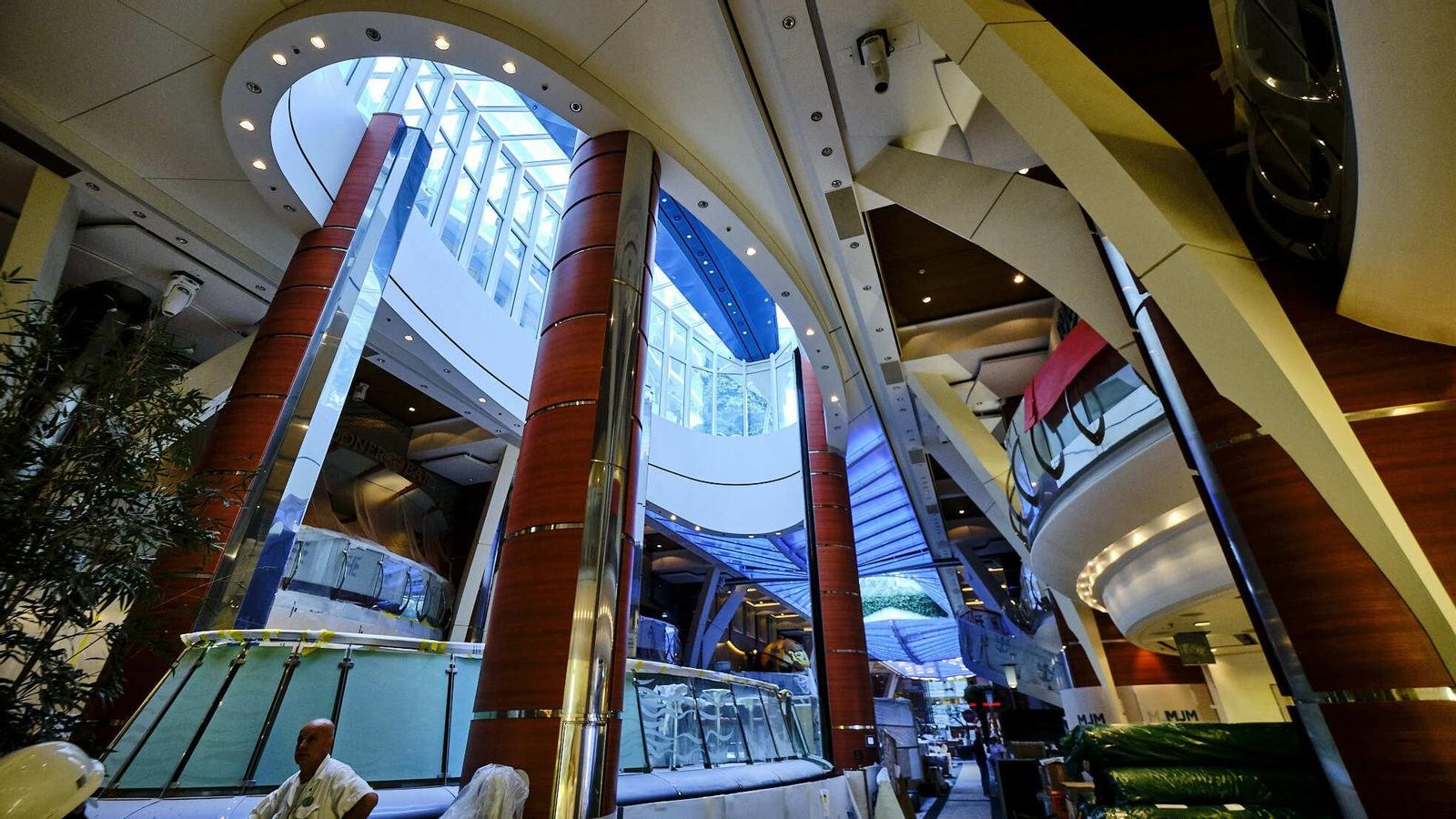 Obras en el buque 'Oasis of the Seas' Obras en el buque 'Oasis of the Seas'