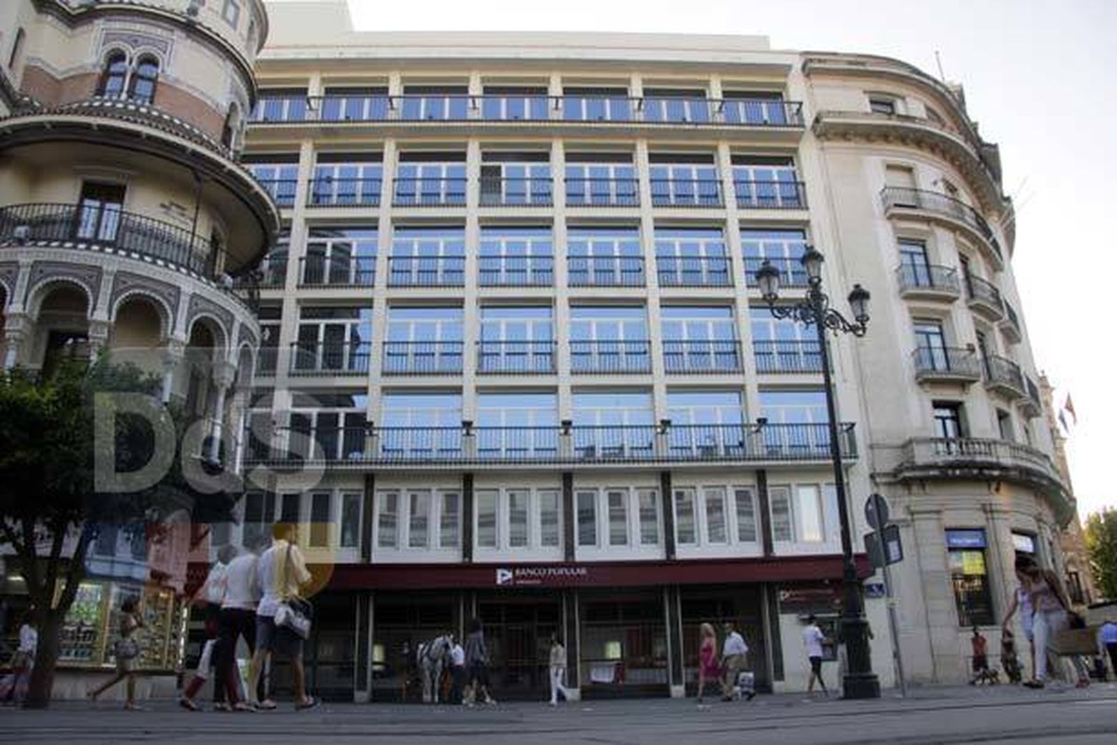 La sede del Banco de Andalucía albergará un hotel y tiendas