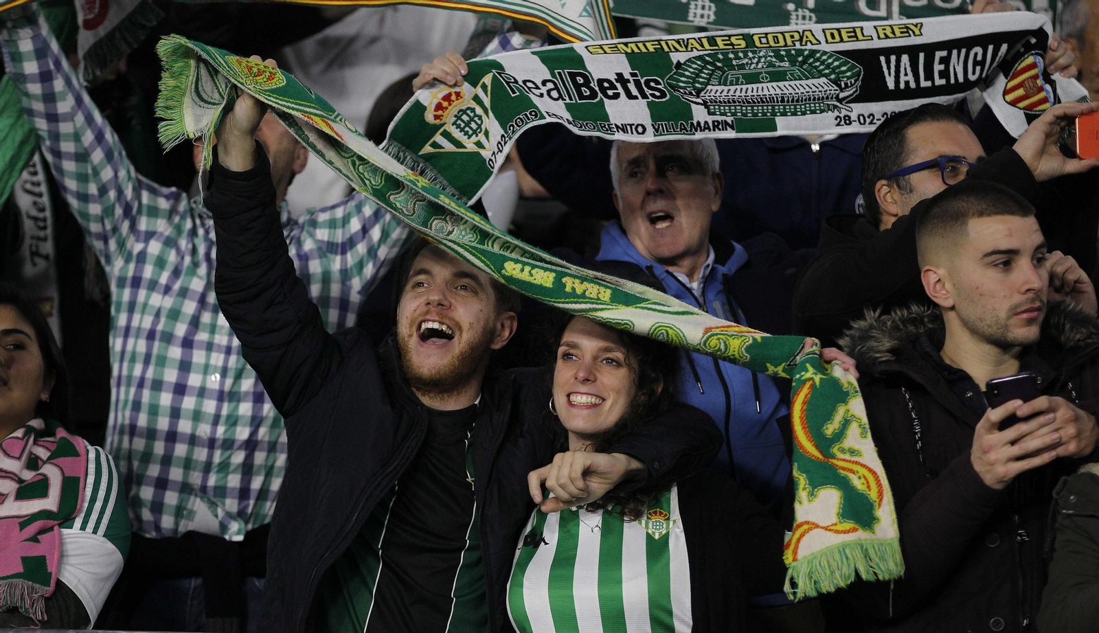 Las imágenes del Betis-Valencia de la Copa del Rey