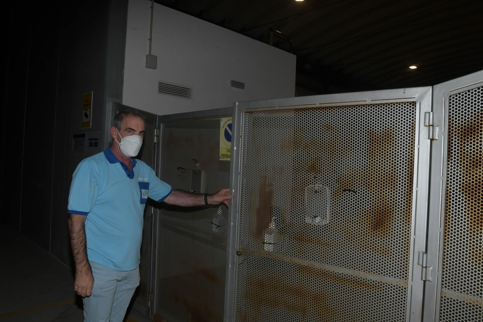 Fotos: así se ha cerrado el vacunódromo del Parque Norte de Bomberos de Granada