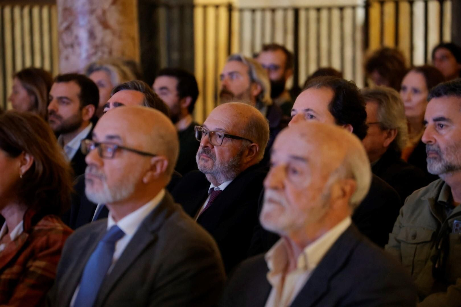 Las fotografías del inicio de las obras de restauración de la Maqsura de la Mezquita-Catedral de Córdoba