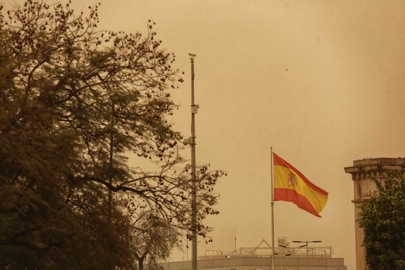 Las fotos de la calima en Málaga: vuelve la nube de polvo africano