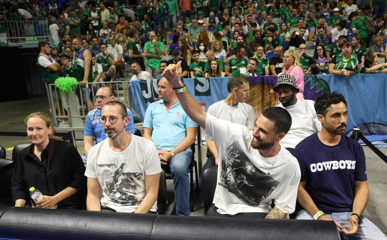 El Unicaja-Barcelona, en fotos