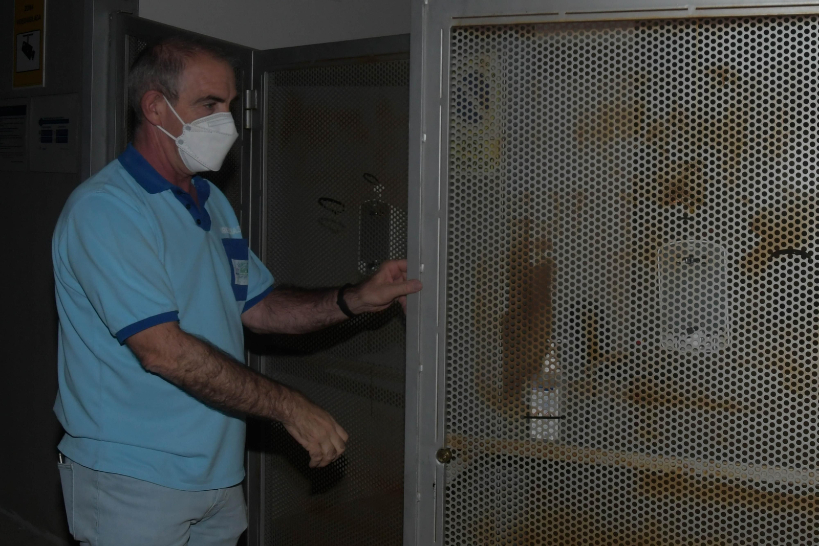 Fotos: así se ha cerrado el vacunódromo del Parque Norte de Bomberos de Granada