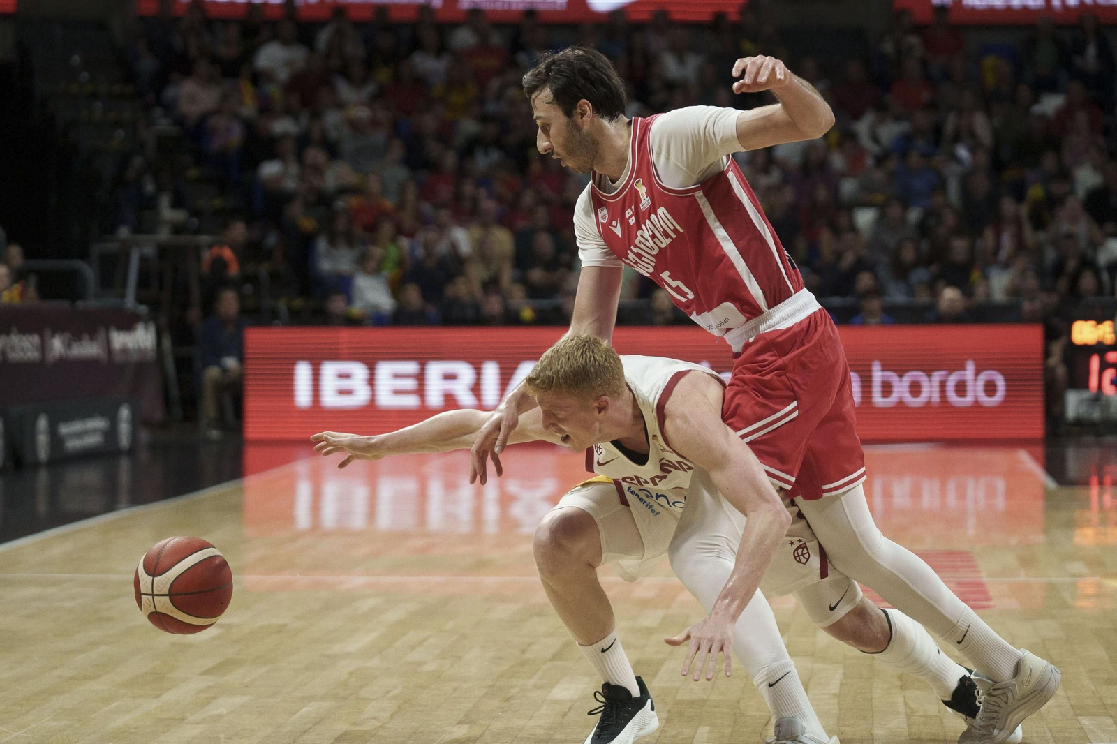 Las fotos del España-Georgia de baloncesto
