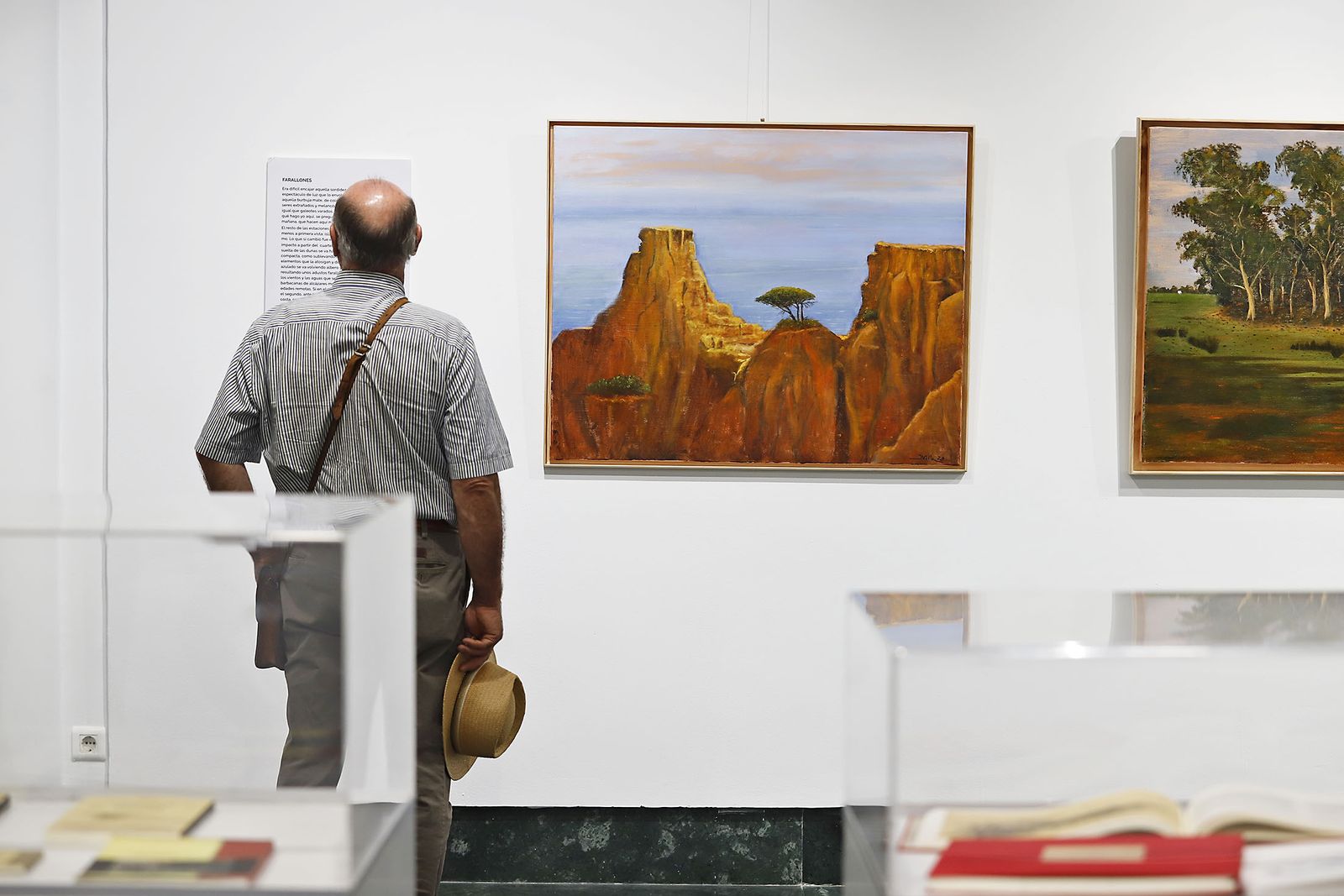 Imágenes de la inauguración de la exposición 'Pasajes y Paisajes de Doñana' de Juan VIlla