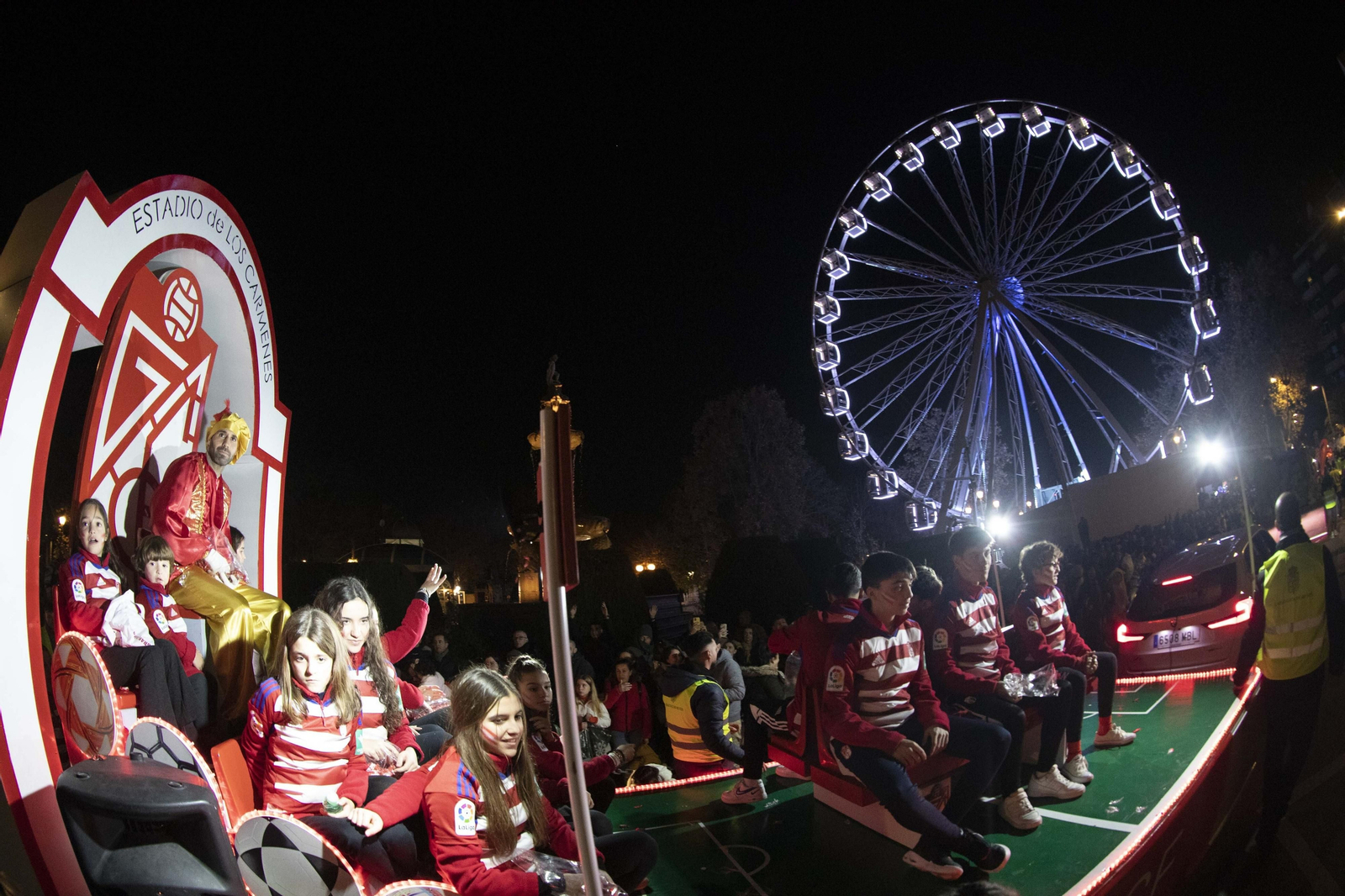La cabalgata de los Reyes Magos de Granada, en imágenes