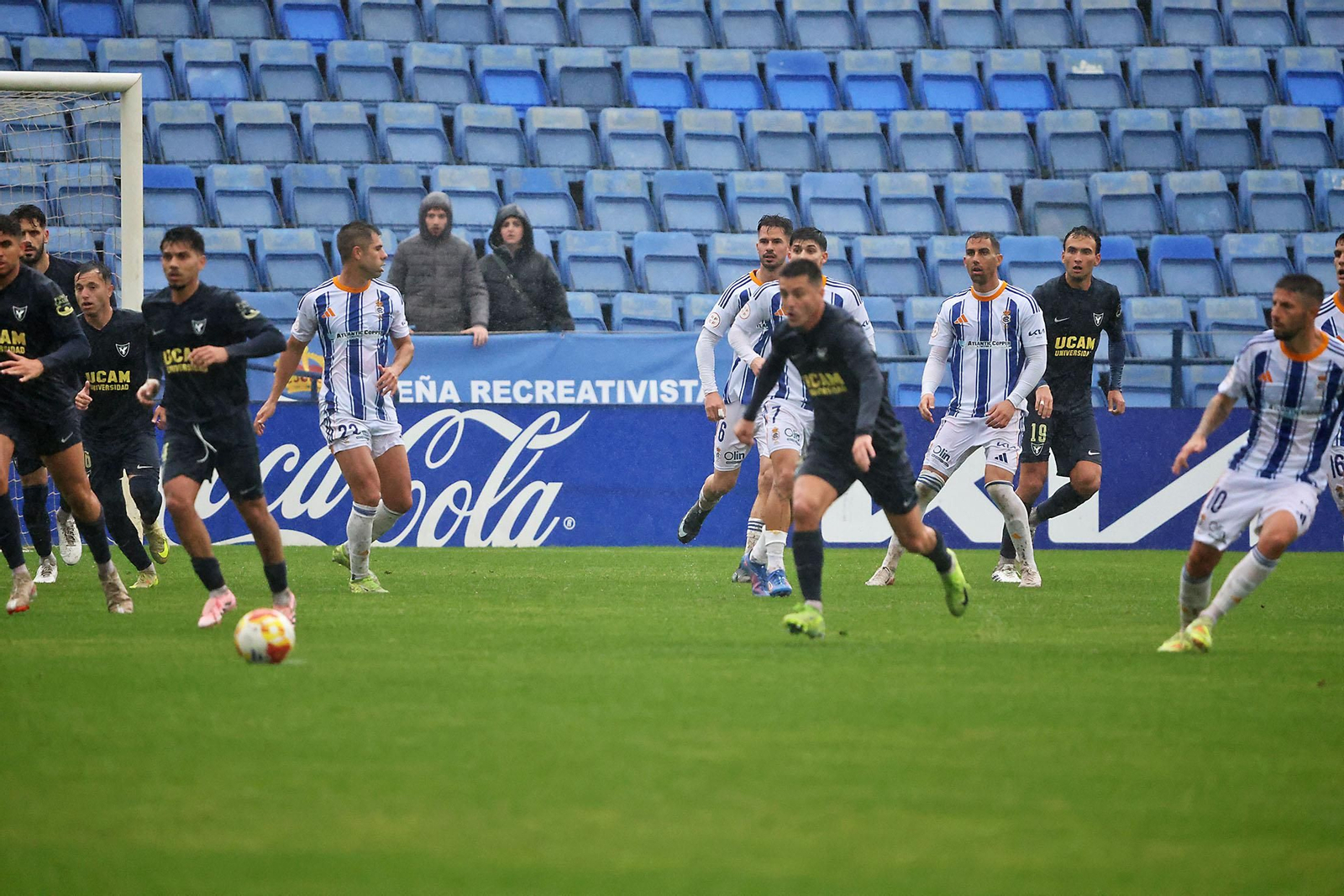 Las imágenes del Recreativo de Huelva vs UCAM Murcia