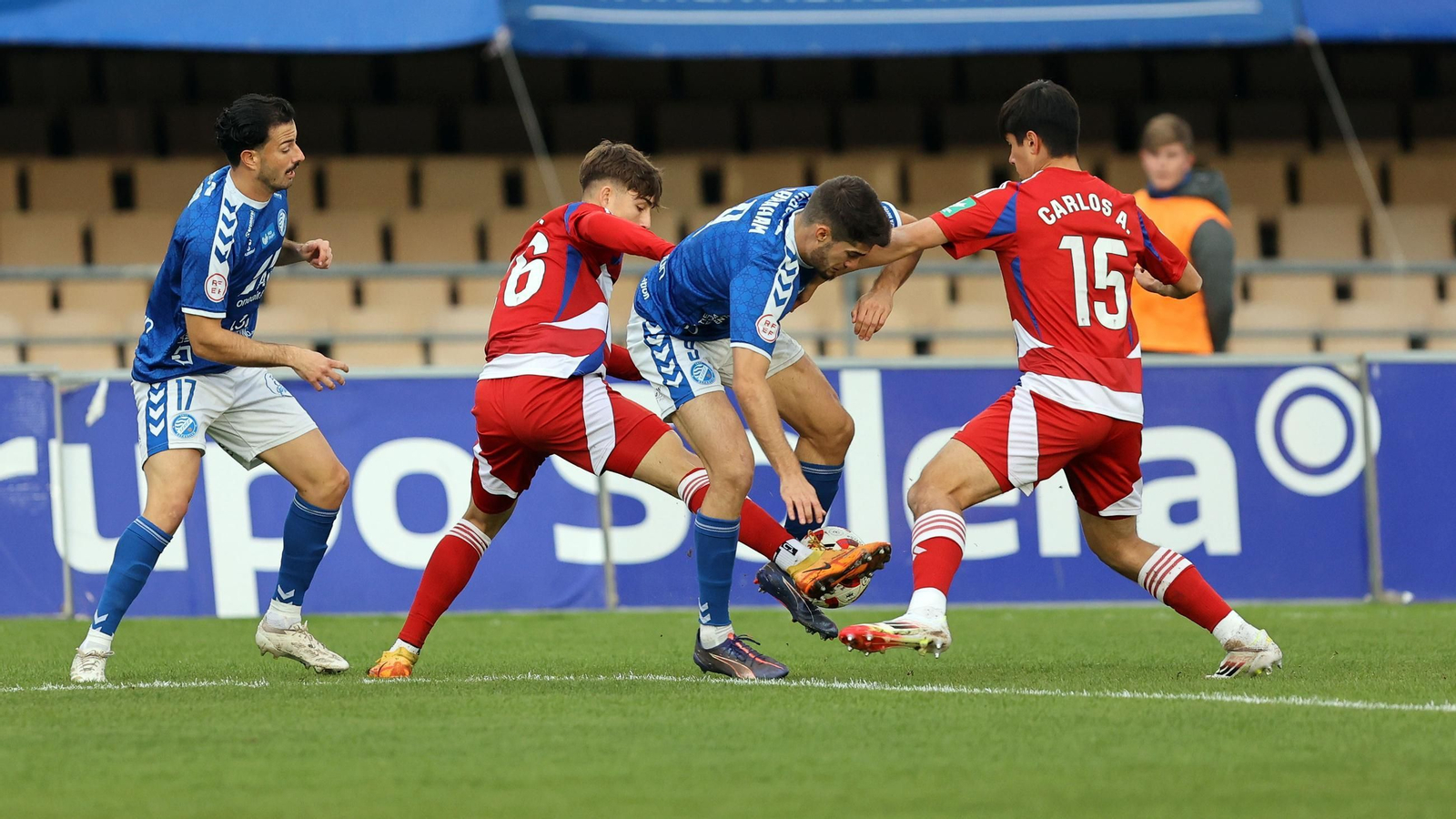 Imágenes del Xerez DFC contra el Recreativo Granada