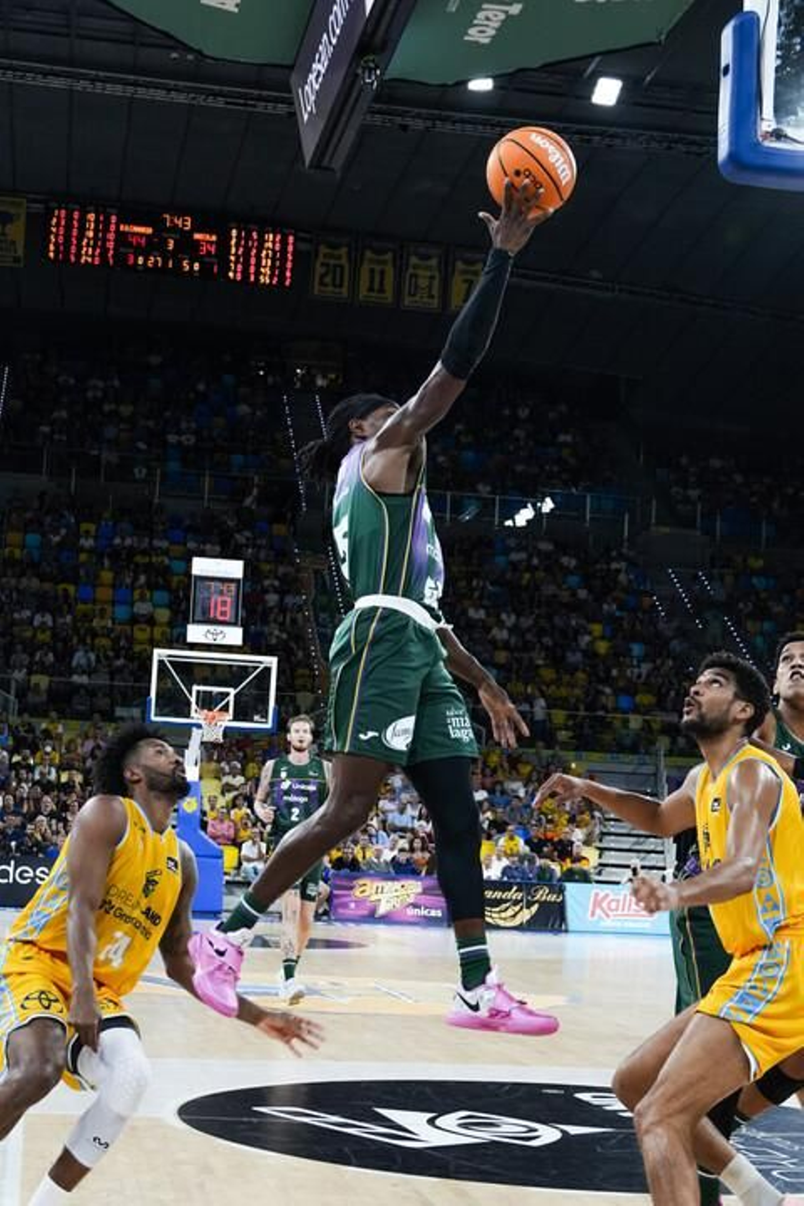 El Gran Canaria-Unicaja, en fotos