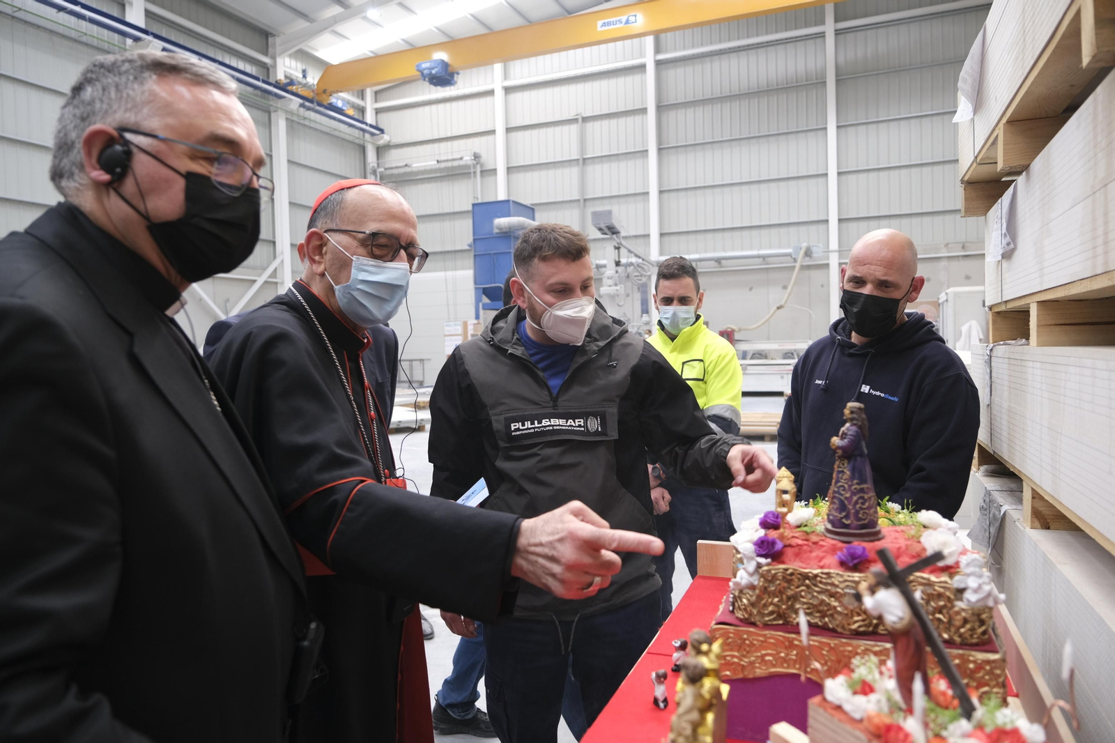 Bendición de las instalaciones de Hydrodiseño, en Huércal Overa (Almería)