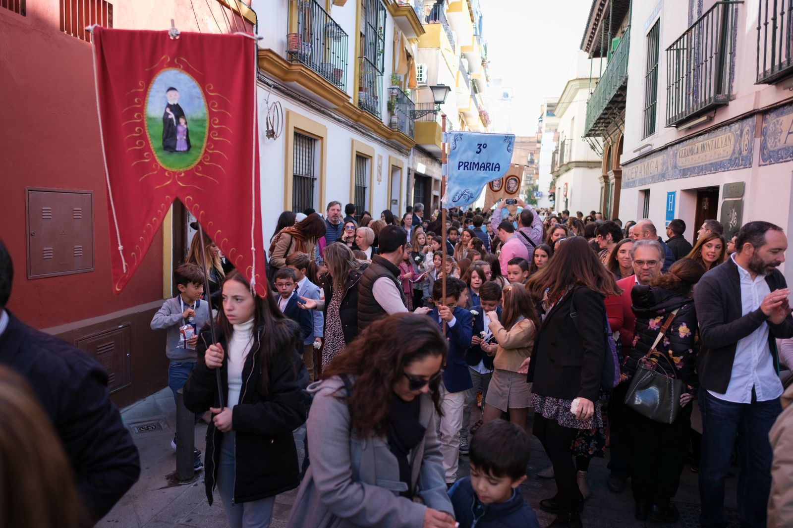 Las imágenes de la procesión de la Virgen Milagrosa de Triana