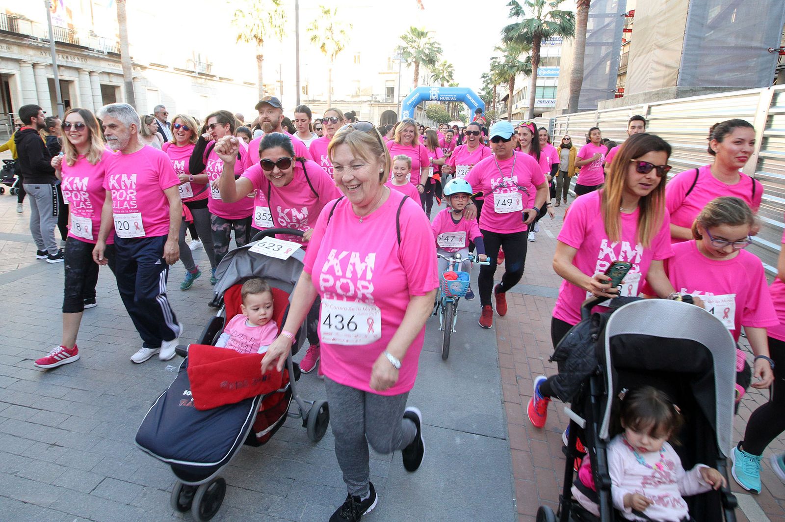 "Kms por Ellas", la carrera de La Mujer en imágenes