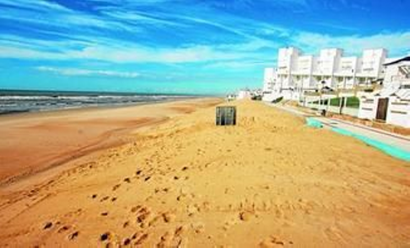 Playa de Matalascañas el pasado otoño.