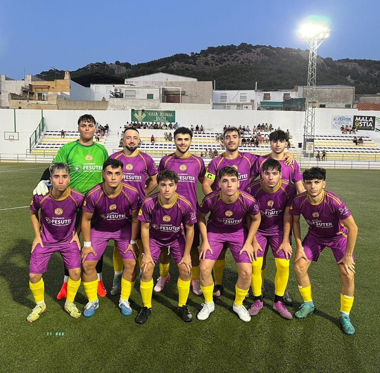 Once inicial del Atlético Jamilena.