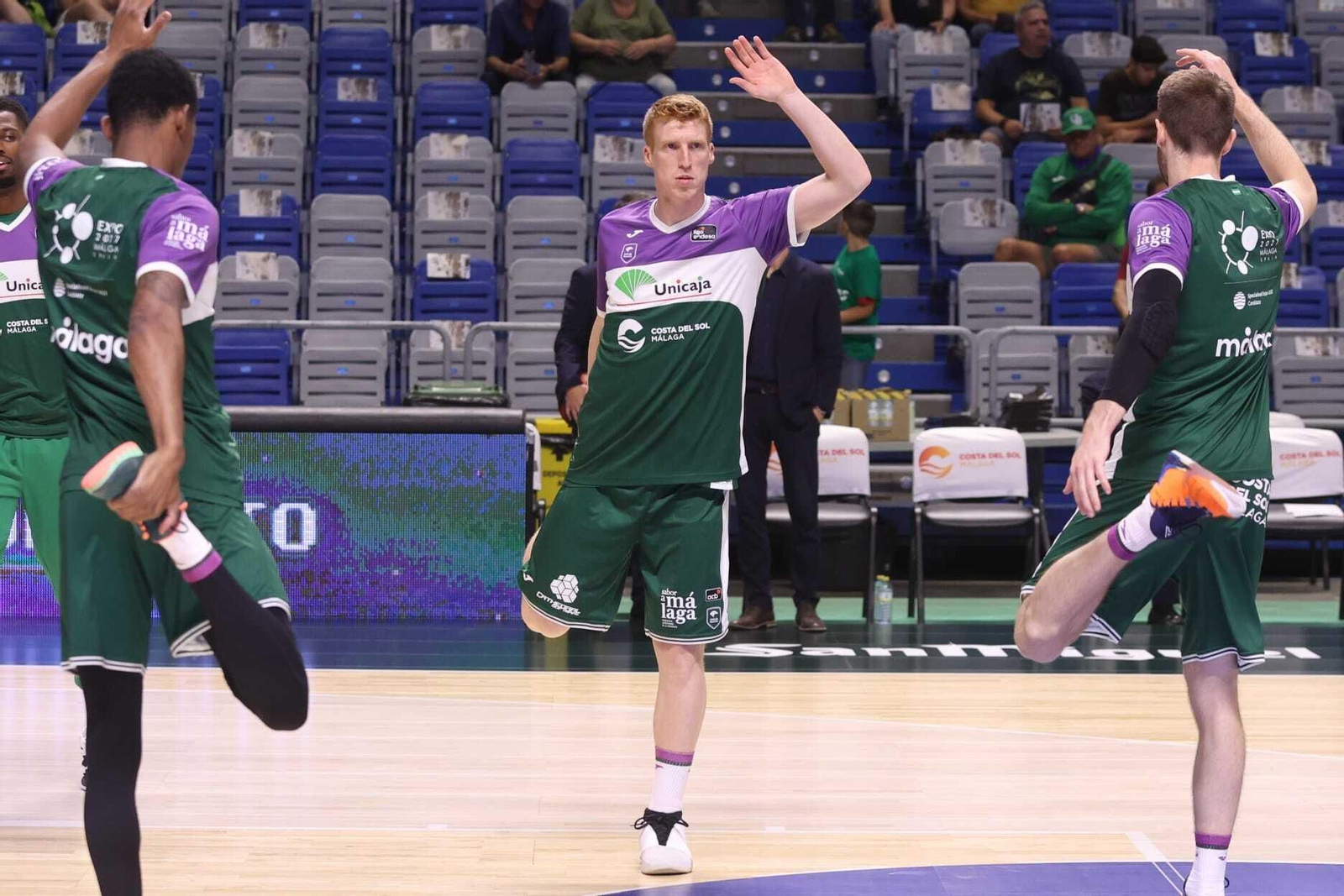 El Unicaja - Baxi Manresa, en fotos