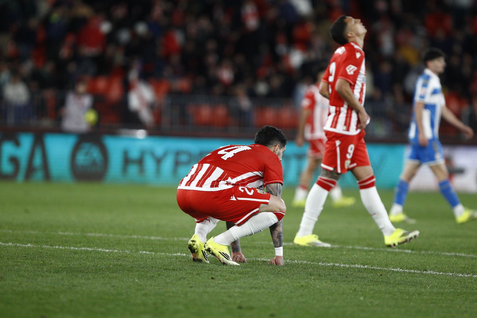Las fotos del partido U.D. Almería - Deportivo de La Coruña