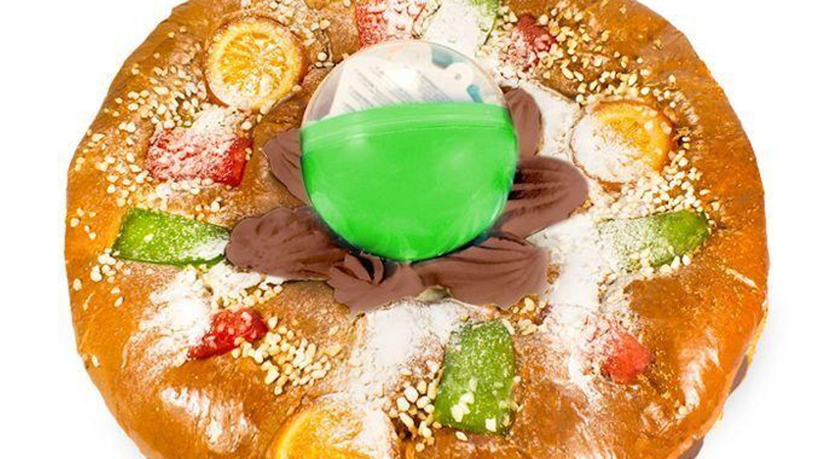 Roscón de Reyes relleno de trufa de Pastelerías Roldán