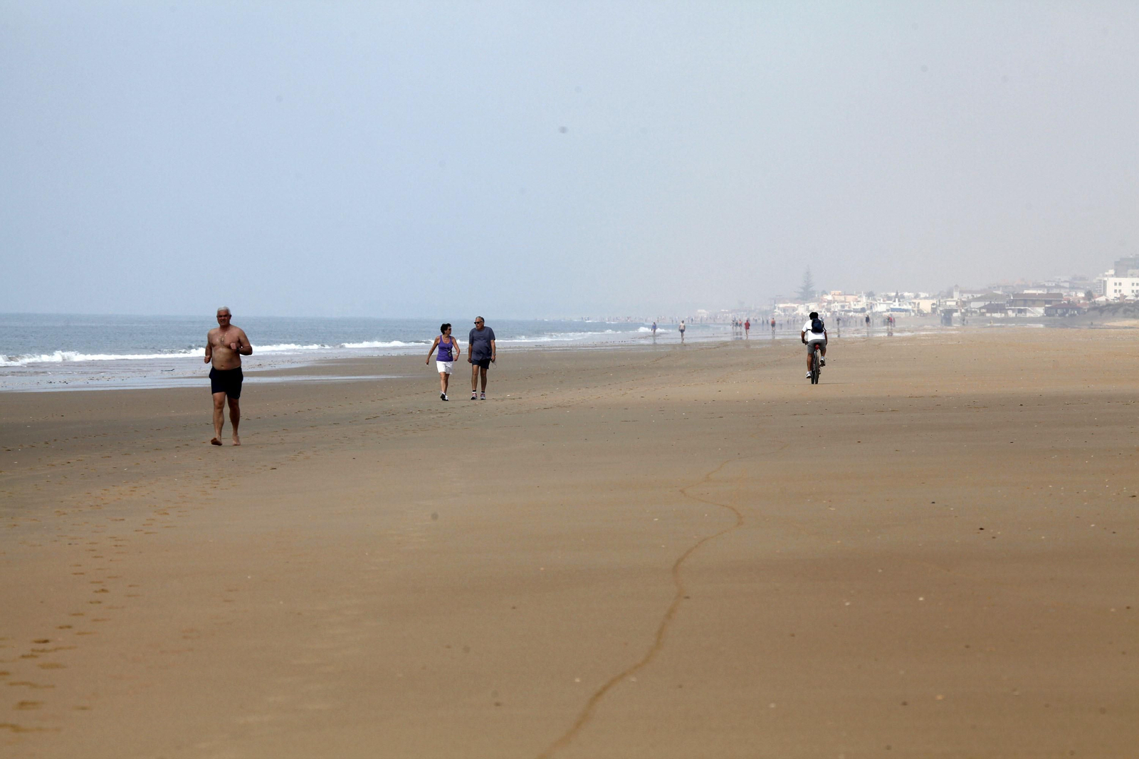 Playa de Nueva Umbría, en Lepe