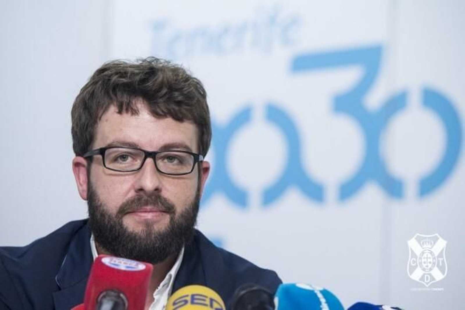 Víctor Moreno, durante su etapa en Tenerife.