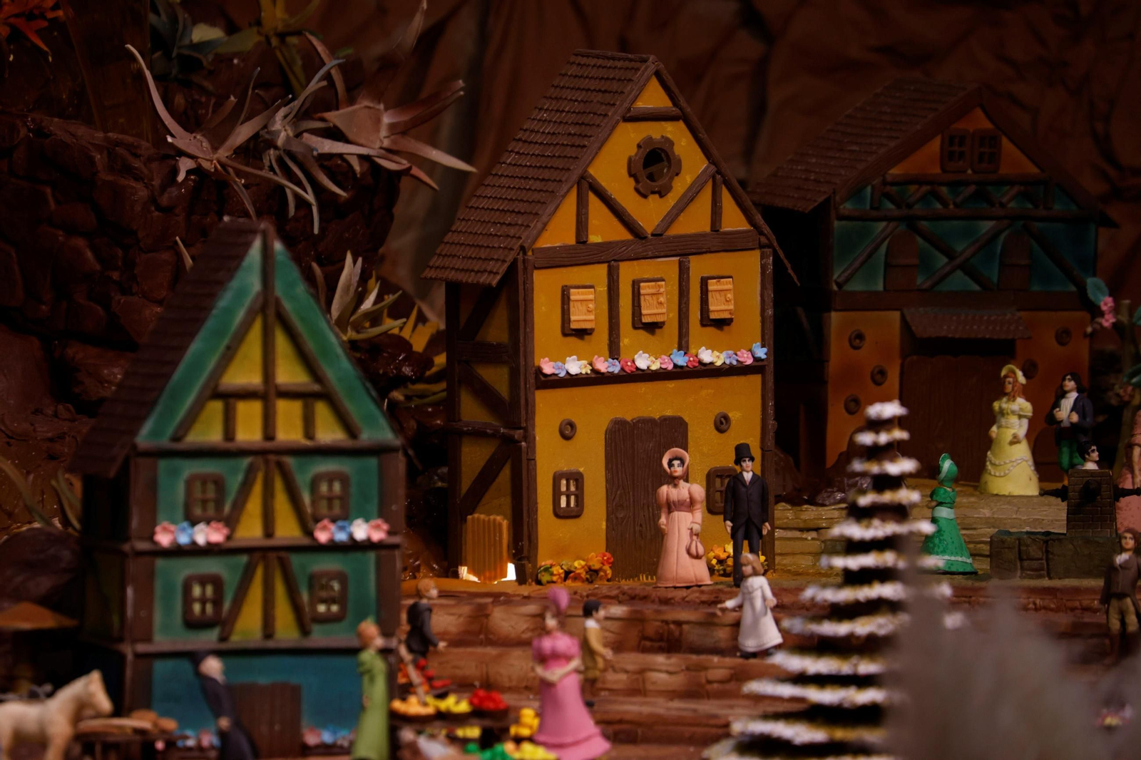 El belén de chocolate de Rute, al detalle en estas fotos